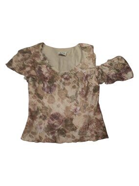 Homemade Werewolf Attack Victim Costume Top/Shirt Size 14 (Large) Halloween